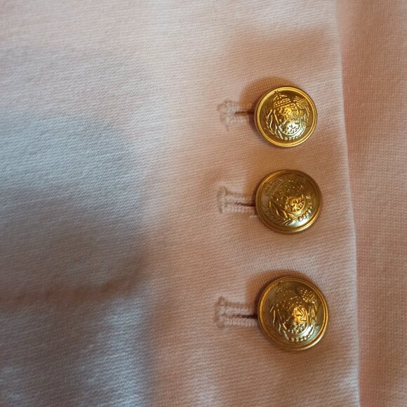 Lane Bryant Size 22 Double Breasted The Bryant Blazer Pink Ponte Knit - Picture 4 of 15